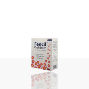 Fencil | Oral drops Symptomatic treatment of allergic reactions, such as urticaria, allergic rhinitis and food and drug allergy.