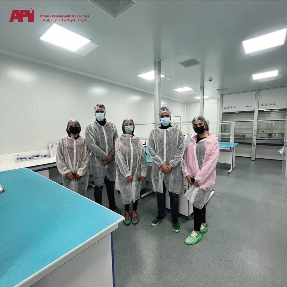 The sales team of API visited the Unolab factories in Spain 1 - Amman Pharmaceutical Industries API amman pharma spain 2 - Amman Pharmaceutical Industries API